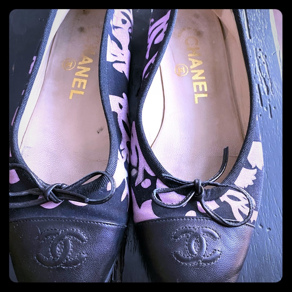 Chanel ballerina flats